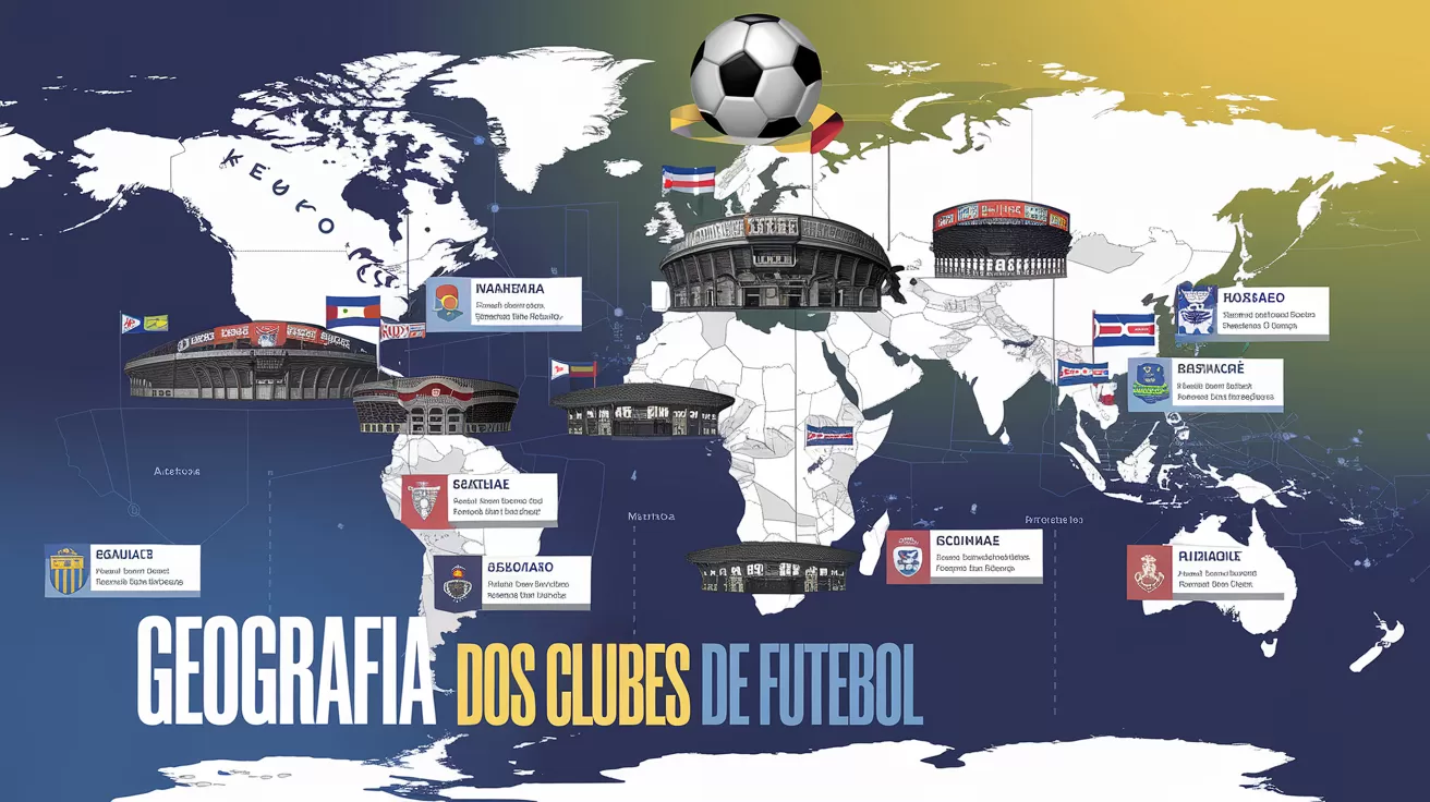 Geografia dos Clubes de Futebol