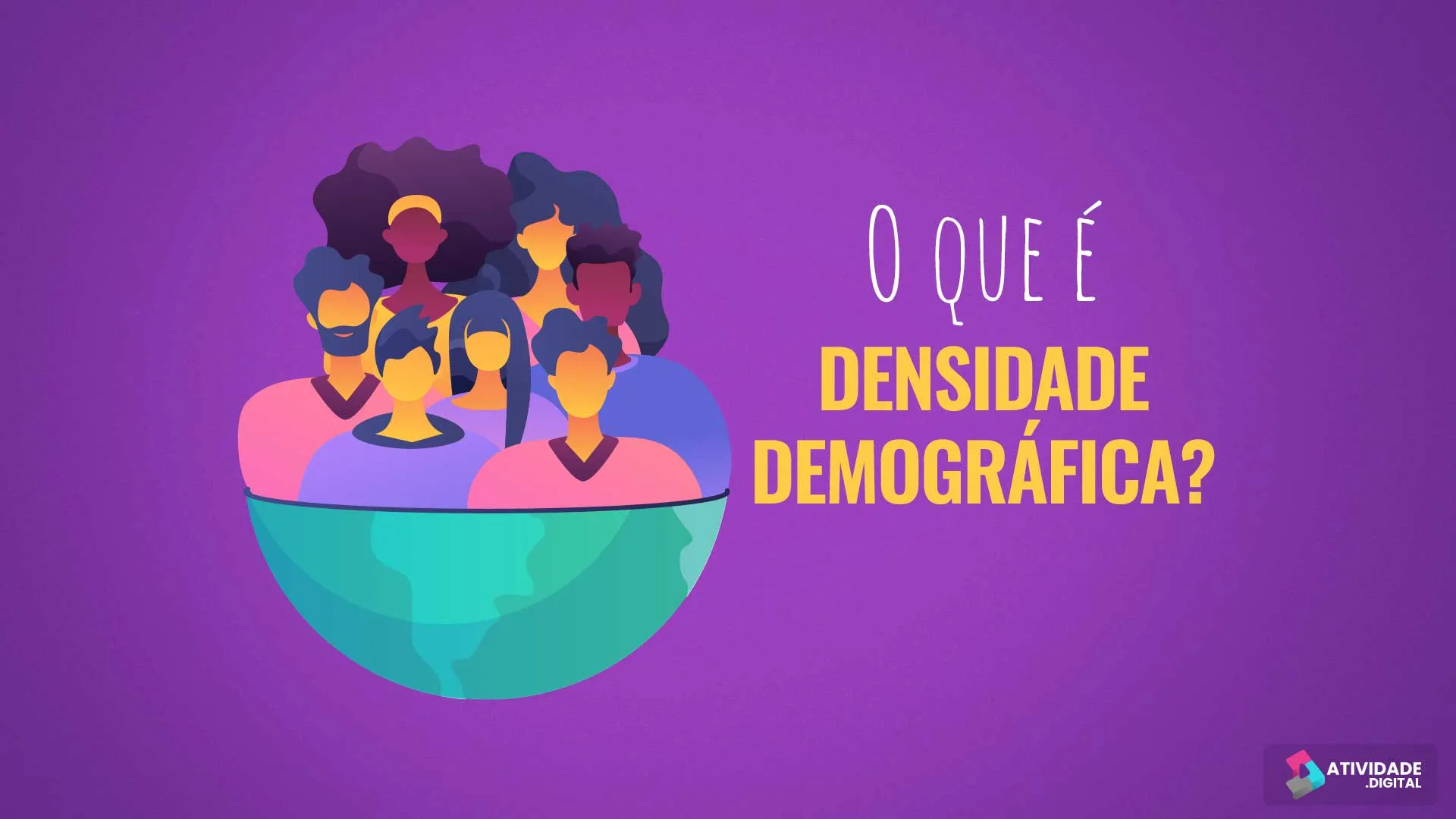 O que é densidade demográfica?