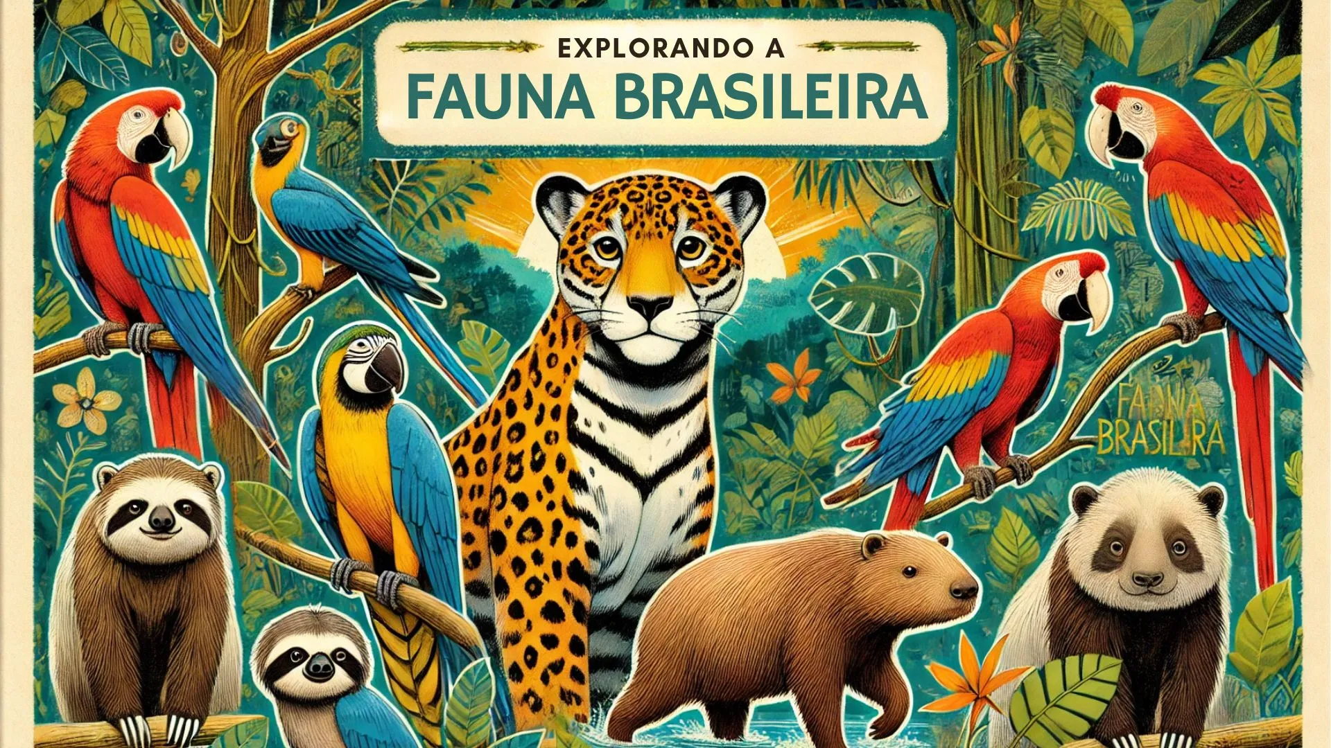 Explorando a Fauna Brasileira