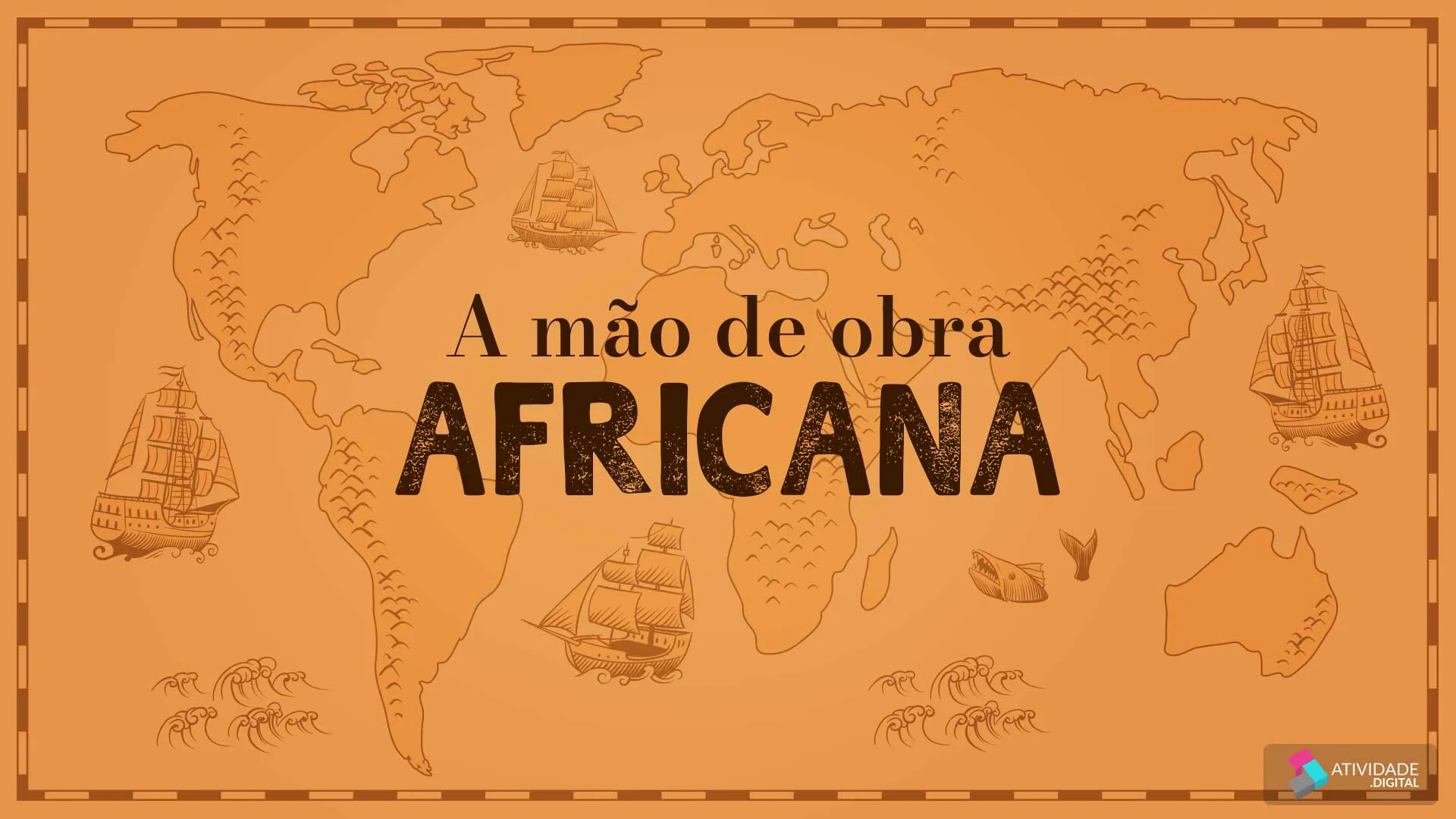 A mão de obra africana