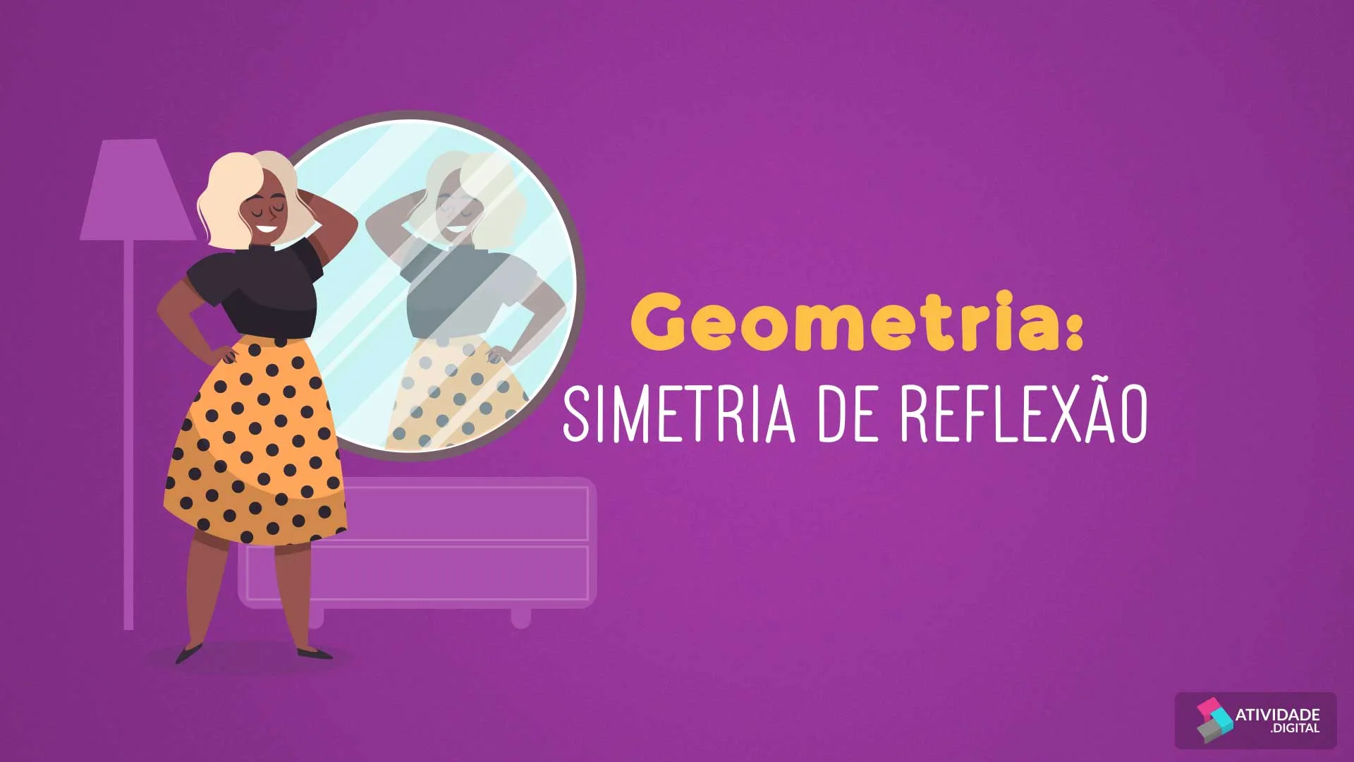 Geometria: Simetria de Reflexão