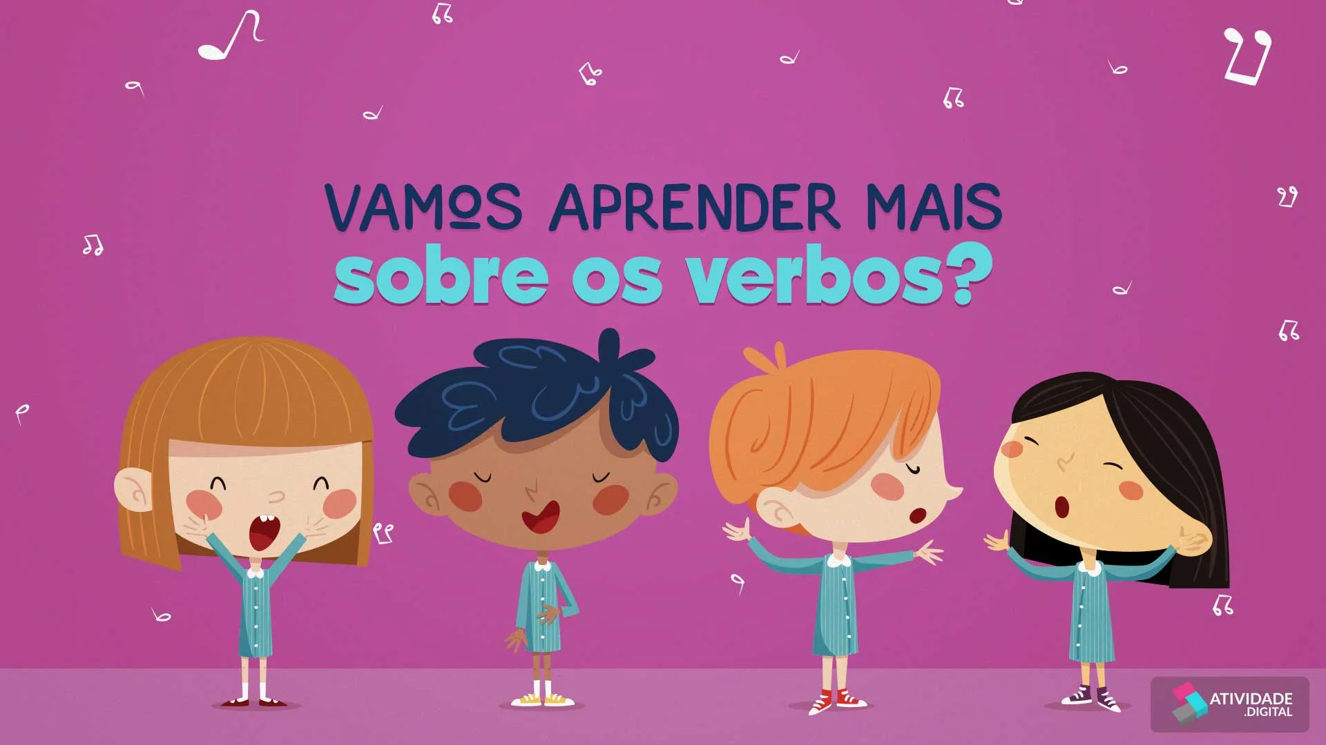 Vamos aprender mais sobre os verbos?