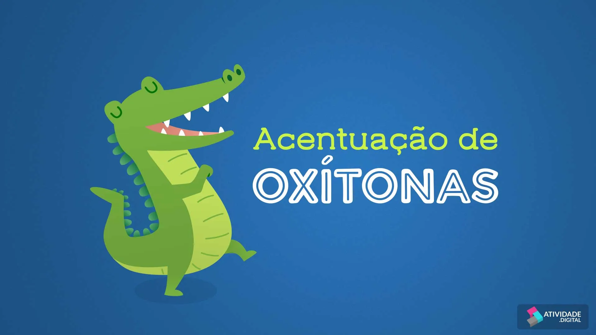 Acentuação de oxítonas