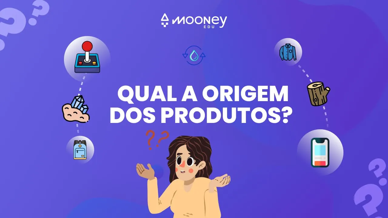 QUAL A ORIGEM DOS PRODUTOS?